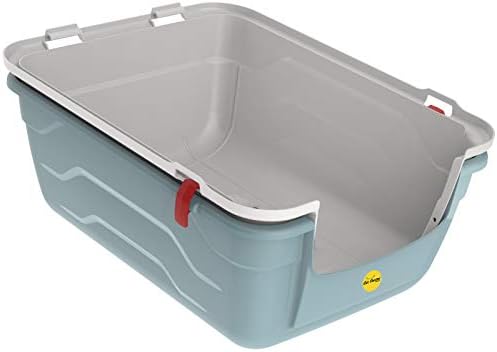 Cat Centre Cat Pink Hooded Litter Tray Box Large Enclosed Loo Indoor Puppy Kitty Toilet