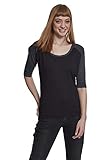Volumen de suministro: 1 x Camiseta Raglan de mangas 3/4 corte moderno y ajustado, de mujer, cuello ancho, en distintos colores, tallas XS - 5XL de Urban Classics.
