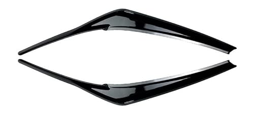 WKZYBF Ajuste for Camry Wind Knife, Faro antiniebla Delantero, alerón de Cejas, Accesorios de decoración de Fibra de Carbono, modificación (Color Name : Gloss Black) Cover