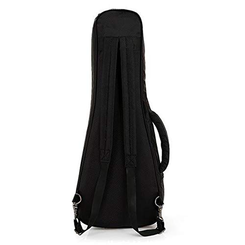 SECOLI Sac de guitare soprano pour ukulélé soprano, petite basse, housse souple pour performance alto, sac à dos de concert, épais, facile à transporter, black, 53,3 cm (21″) - Les Beatles, Paul McCartney, John Lennon, RIngo Starr, George Harrison SECOLI Sac de guitare soprano pour ukulélé soprano, petite basse, housse souple pour performance alto, sac à dos de concert, épais, facile à transporter, black, 53,3 cm (21") – Image 5