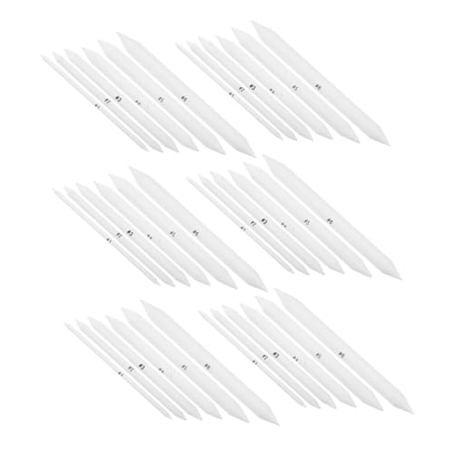 ULDIGI 36pk Solid Sketch Pen Set Tortillons Blending Stumps Drawing Smudge Tools Sketching Tools Pencil Eraser Tops Art Highlighter School Supplies