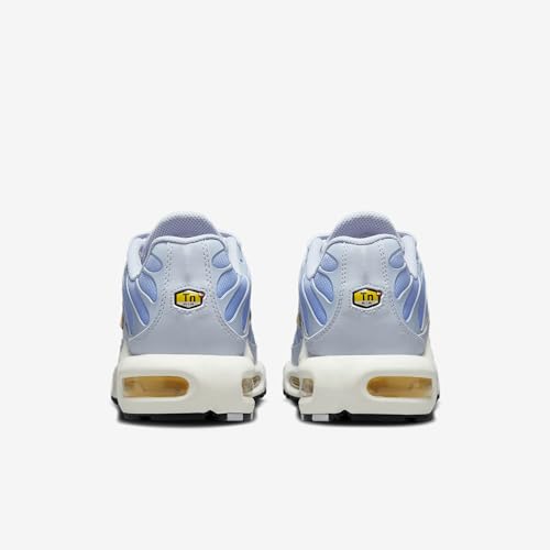 Nike Air Max Plus Women's Shoes (DZ3670-004, Ghost/Aluminum/Black/Pale Vanilla) Size 5