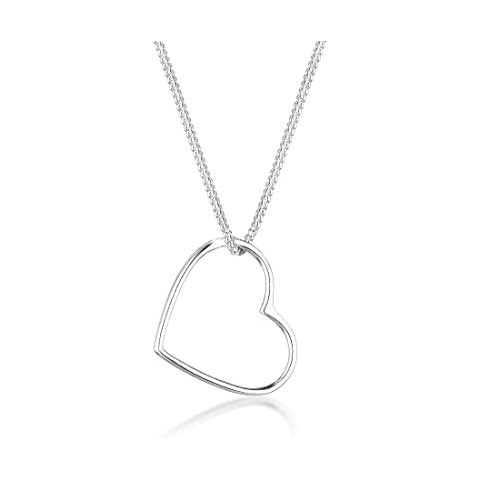Elli Heart Pendant Necklace in Sterling Silver Cover