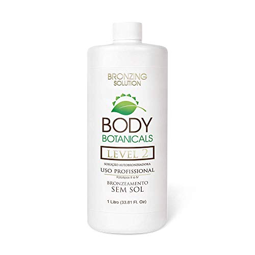 Body Botanicals | Level 2, 10% DHA Professional Sunless Tanning Solution, Organic Essential Oils, Long Lasting Spray Tanning Formula (Level 2)