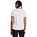 Under Armour Womens Tech Twist Short Sleeve V Neck, (014) Halo Gray/White/White, 3X
