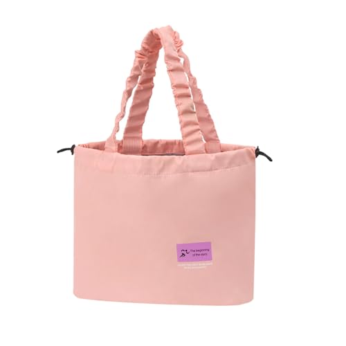 Small Gym Bag for Women Tote Bag,Travel Duffle Bag Carry Weekender Bag with Wet Compartment Pink