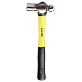 WOLFPACK LINEA PROFESIONAL - Martillo Bola 500 Gramos Mango Fibra Vidrio