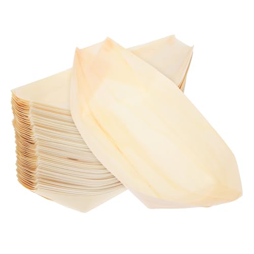 Platos tipo bote para sushi, pack 50 unid miniatura 1