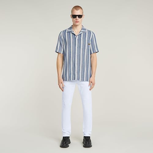 G-STAR Herren 3301 Slim Jeans, Weiß (Paper White gd Destroyed 51001-D552-H155), 29W / 30L 3