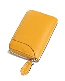 [GADIEMKENSD] 財布 Rfid レザー カードケース カード入れ 大容量 小銭入れ メンズ Card Wallet Men Women Rfid 本革 カード クレジットカード 小銭ケース 財布 メンズ レディース コインケース キーケース 黄色です