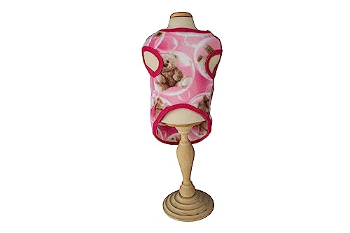Luppet Roupinha Pet Basica Para Cachorro Rosa Urso P