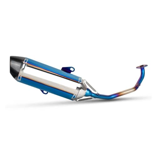 Escape deportivo para PCX 125, 150 y 160 completo con silenciador azul R77 2021-2024 Type B 1