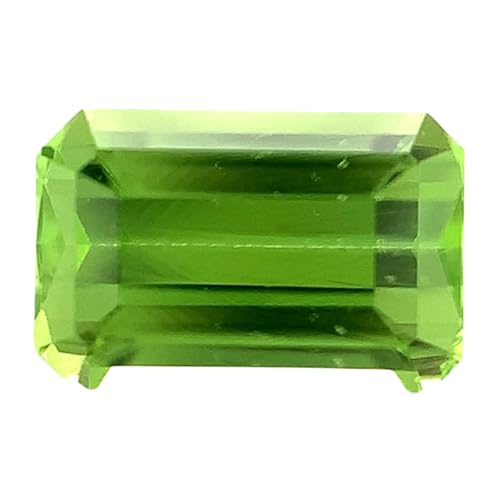 Péridot naturel gemme verte en vrac 7,1 mm pour bague et pendentif DIY