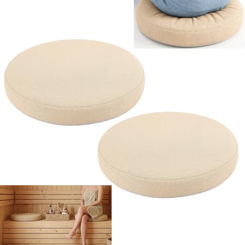 Sauna Bench Pad & Mat Foam Sauna Seat Cushion for Inside Sauna Sauna Mattress Sauna Seat Covers Comfortable Sauna Accessory(2 PCS)