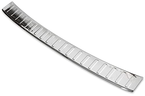 Recambo | Protector de Parachoques Trasero | Compatible con Mercedes Clase B | Tipo W247 | a Partir de 2018 | Acero Inoxidable Cromado | Protección Borde de Carga