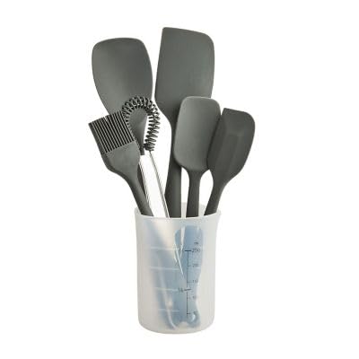 Lakeland 7-Piece Silicone Utensils and Measuring Jug Set
