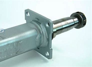 Part Synergy Trailer Axle Straight Axle Design with Two Castellated Nuts/Washers/Cotter Pins