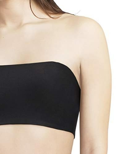 Chantelle Softstretch, Fascia Preformata, Intimo Invisibile Donna, Nero (Black 011), XS-S - 2