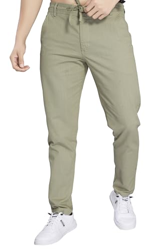 Image of DIVISIVE Men's Loose Fit Linen Blend Cotton Pants