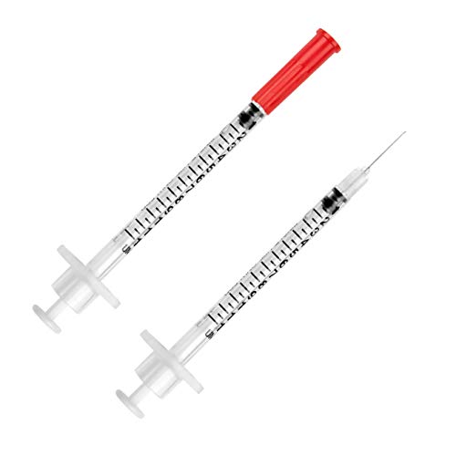 UltiCare VetRx U-40 Pet Insulin Syringes, Comfortable and Accurate Dosing of Insulin for Pets, Compatible with Any U-40 Strength Insulin, Size: 3/10cc, 29G x ½’’, with Half Unit Markings, 100 ct Box