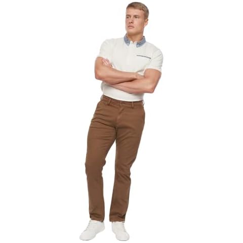 Bewley and Ritch Men's Slim Fit Chino Trousers Cover