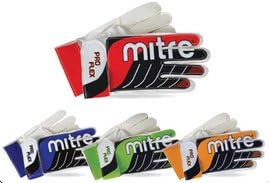 Mitre Pro Flex- Goalkeeping Glove Mens Style 89208-RED/BLK Size 8