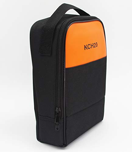 TestHelper KCH20 Big Size Soft Carrying Case Use For Handheld Multimeter,Phase Indicator,Thermometer, Calibrator,Clamp meter,Network,Process Meter, Combo Kit - Thumbnail 3