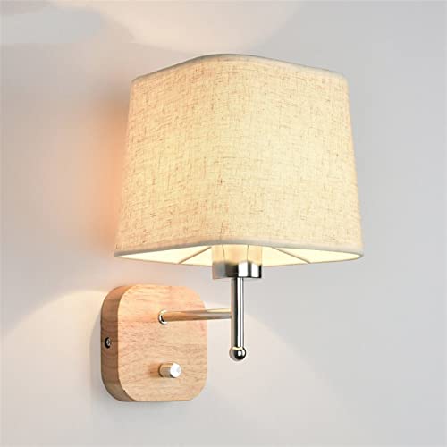 LED �E�H�[�������v ���r���O���[���̃x�b�h�T�C�h�̕ǎ��t���p�C�� �t�@�u���b�N�����v�V�F�[�h�t�� E27 �ƒ�p�Ɩ��A���_���ȃE�H�[�������v(B Wooden Base)