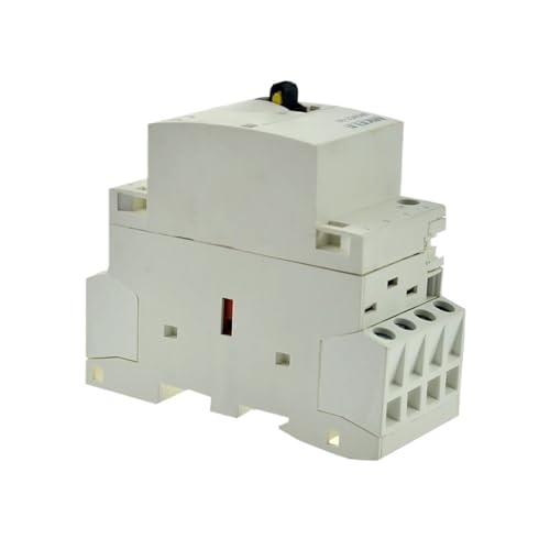 Contacteur CA domestique 25A avec commande manuelle et 4 pôles NA 220V - 7
