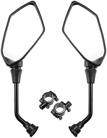 Motorcycle Mirrors, Fydun 1 Pair Adjustable Motorcycle Wing