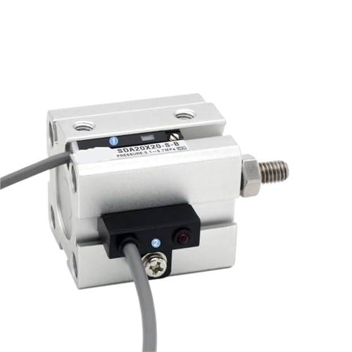 Vérin pneumatique compact double effet avec alésage 80 mm haute performance - 6
