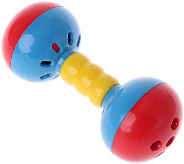Foot Toys for African Greys That Will Surprise You in 2023 7 Thereisno Bell Bird Toys Colorful Plastics Interactive Dual Balls Parrot Toy for African Greys Cockatoo Small Medium Parrots Hanging Pendant