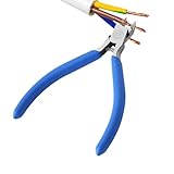 Cortador de alambre rasante, pinza de corte modelo - Pinza rasante de alambre ultra fino | Herramienta de corte de mango impregnado para modelos de metal, automóviles, aviones y modelos