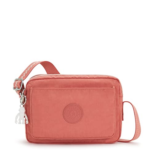 Image of Kipling Women's Abanu Medium Crossbody Bag, Lightweight, Adjustable Nylon Waist Pack with Multi-Compartment Zip Pockets