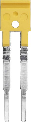 ZQV 1.5/2 Conexión Transversal Amarillo Weidmüller 1776120000 Puente de Bornes 17.5A Caja