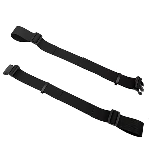 Mochila YYST One com cinto e alça de cintura, ajuste universal com fivela – preta