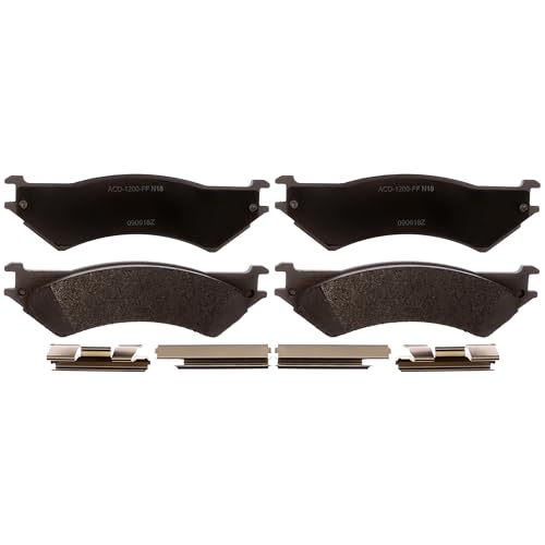Plaquettes de frein ACDelco 14D802MH pour éliminer les sifflements