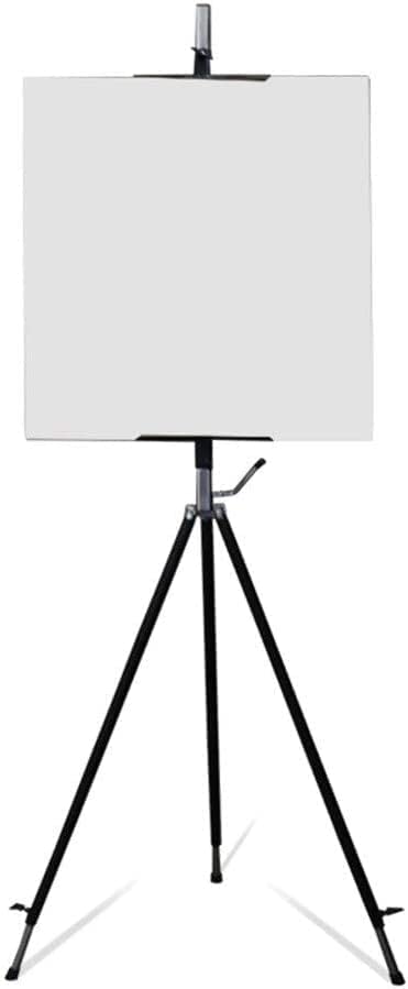 Staffelei Für Anfänger, Leichte Staffelei Aus Aluminium, Verstellbare Höhe Und Neigungswinkel, Leinwandkunst Bis Zu 109 cm,
