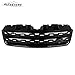 BUFEETERS Front Bumper Upper Grille Fit For 2016 2017 2018 2019 Land Rover Discovery Sport,Factory Style,Gloss Black
