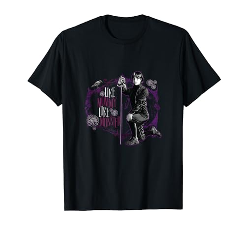 Wednesday Like Mommy Like Monster Fencing Shot Camiseta