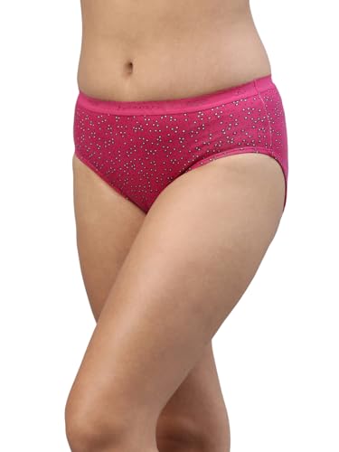 Image of VIP Feelings Amelie 104 100% Cotton Hipster Panty Combo Set for Womens with Outer Elastic Waistband