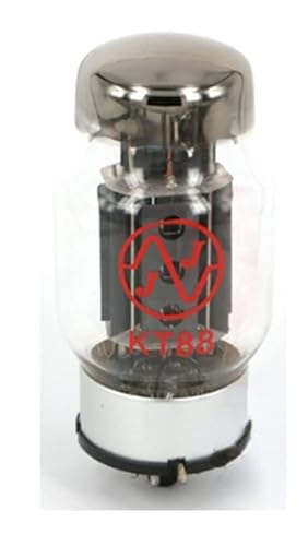 JINGERL Reemplazo del Tubo de vacío 6550 KT120 KT150 Prueba de fábrica del Tubo de Potencia y Amplificador HiFi de Potencia a Juego (Color : 1PCS KT88) Cover