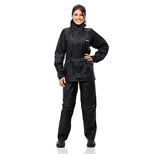 Pantaneiro CAPA DE CHUVA MOTO NYLON FEMININA REF 1100, Preto EX