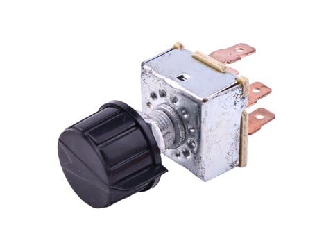Blower Switch 71R1150 — Compatible With Kenworth Fits C500 K100E W900B T2000 T270 — Aftermarket Replacement