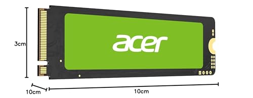 Image of Acer FA100 512GB PCIe Gen3 x4 NVMe 3D NAND SSD M.2 Internal SSD-3200MB /s R, 2200MB /s W Speed