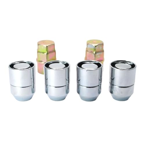 Tuercas de seguridad y tornillos llanta M12x1.25 compatibles con Nissan Tiida y Livina