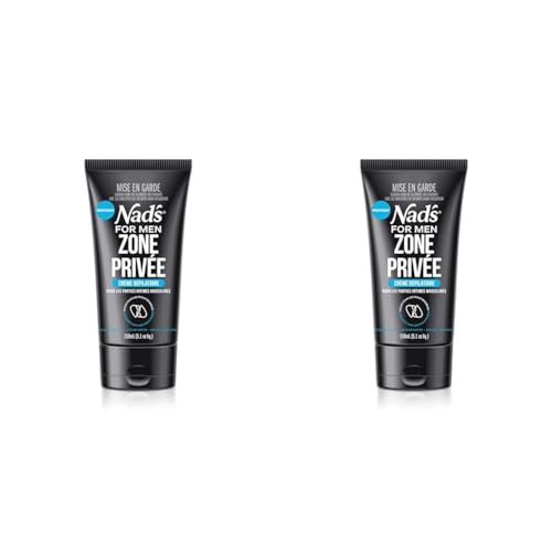Nad's For Men Zone Privée Crème Dépilatoire, Intime et Genitaux,