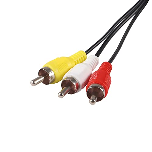 image for Aokin PS2 PS3 AV Cable, Audio Video AV RCA Cable Cord for Playstation 