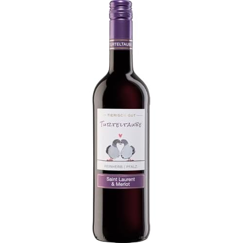 Turteltaube, Pfalz Saint Laurent+Merlot QbA feinherb (3 x 0,75L)