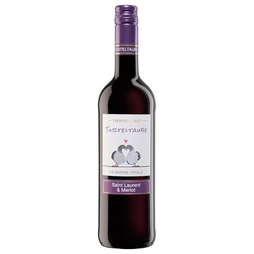 Turteltaube, Pfalz Saint Laurent+Merlot QbA feinherb 0,75L